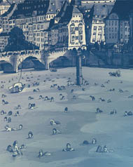 Rheinschwimmen (2019/Edition limitiert auf 2 Exemplare) Rheinschwimmen (2019/Edition limitiert auf 2 Exemplare)