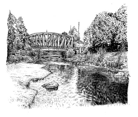 Eisenbahnbrücke Lange Erle (2019) Eisenbahnbrücke Lange Erle (2019)